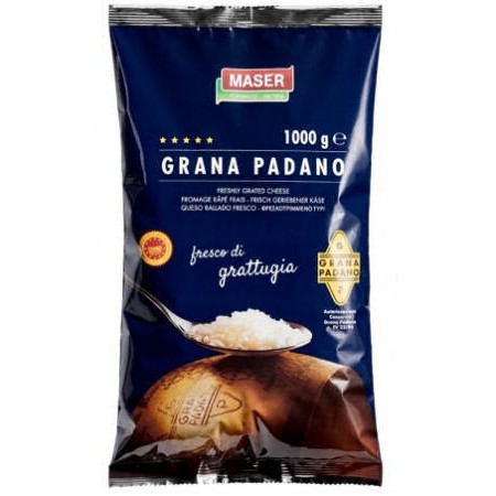 GRANA PADANO DOP GRATTUGGIATO BUSTA KG.1